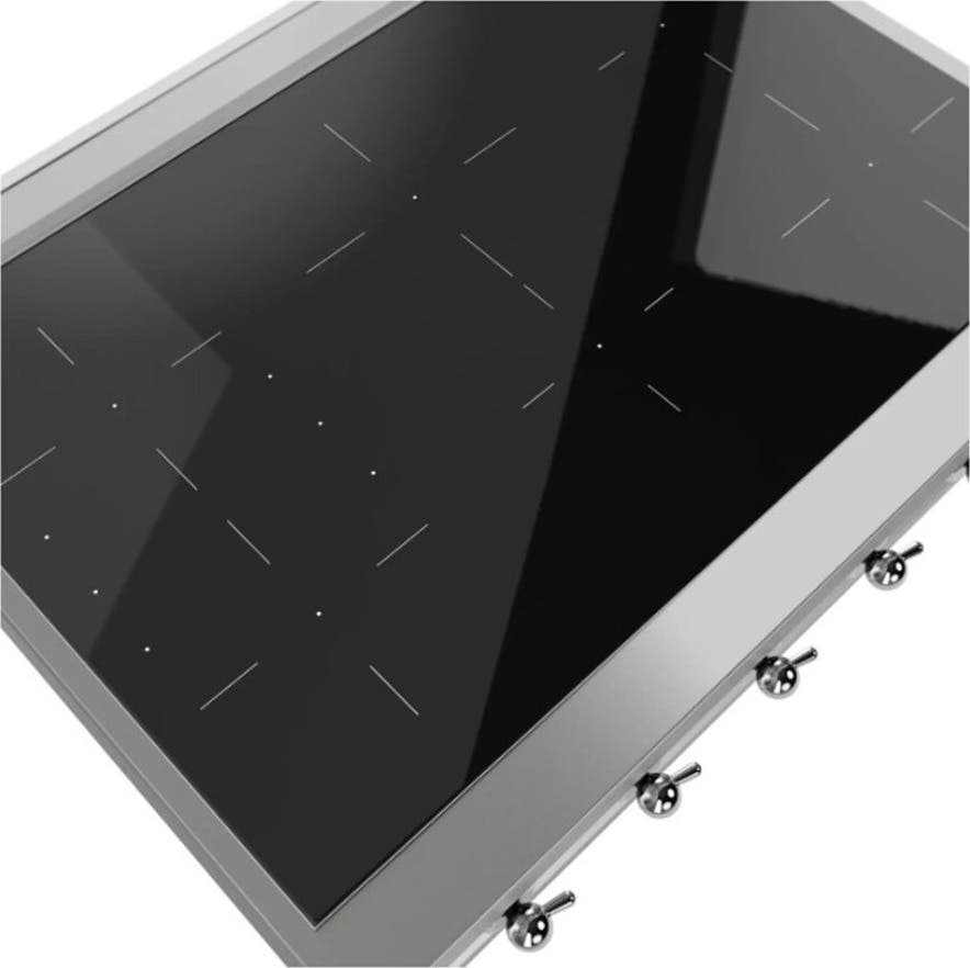 Ilve UHCPI366NSSC Stainless Steel With Chrome Trim