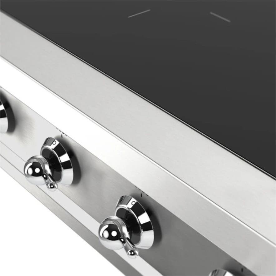 Ilve UHCPI366NSSC Stainless Steel With Chrome Trim