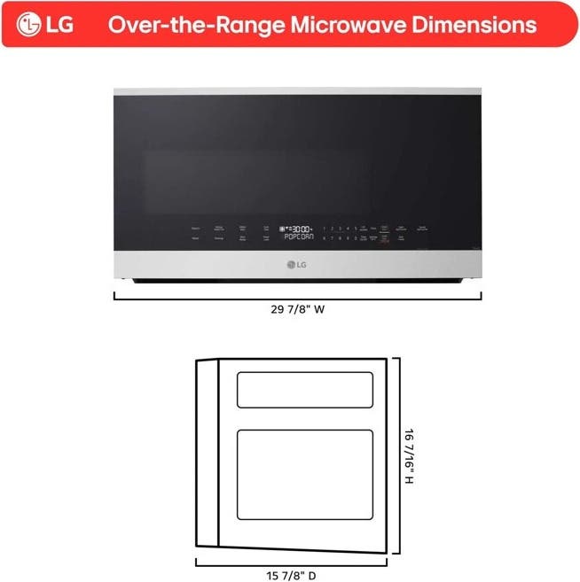 LG MVEL2034X Stainless Steel