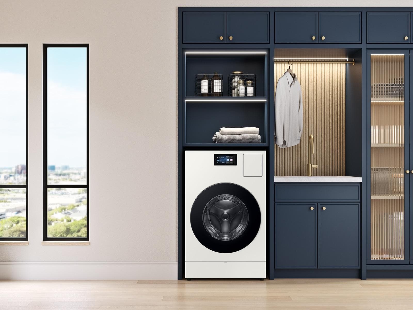 Samsung WD90F53AVY Ivory