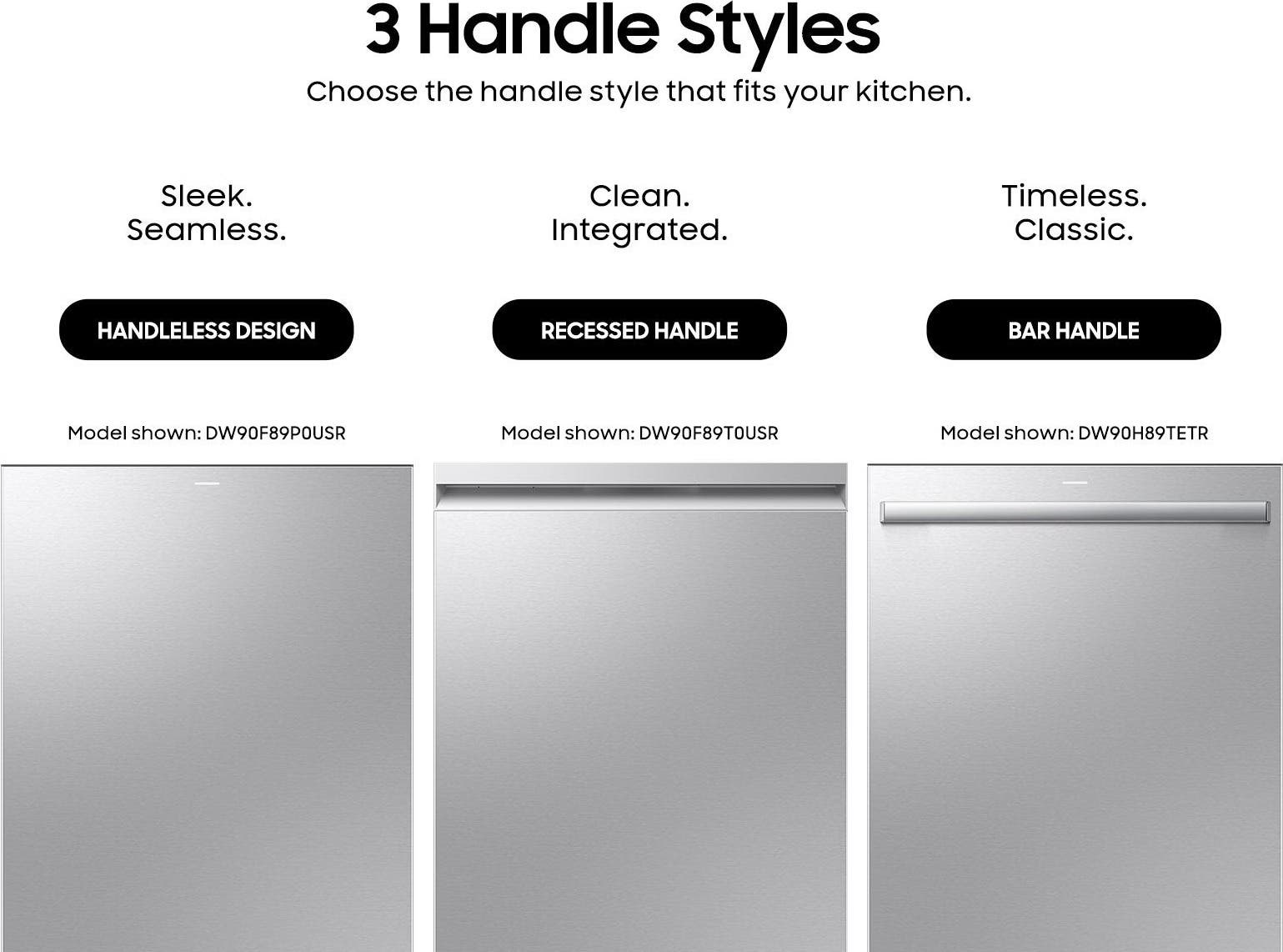 Samsung DW90H89TETR Stainless Steel