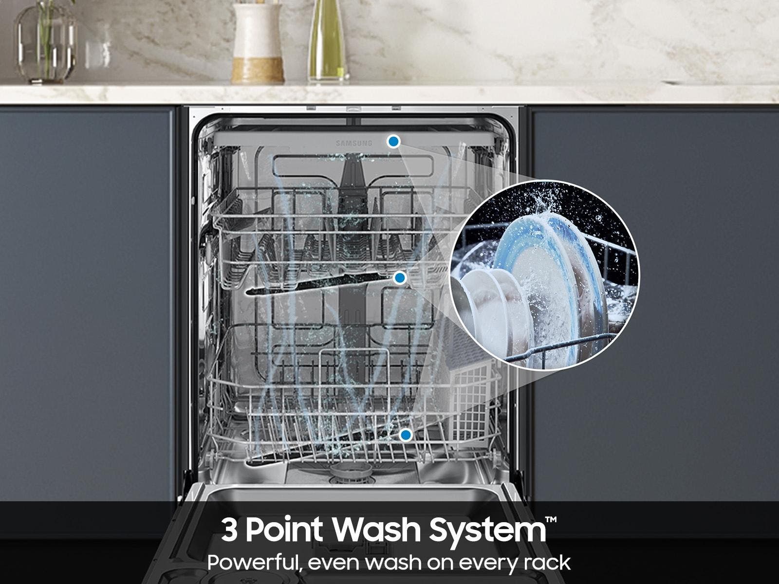 Samsung DW70H83YEUR Stainless Steel