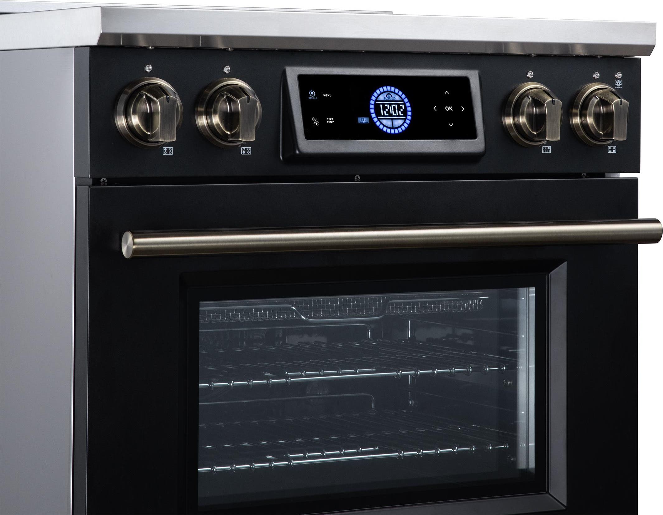 Forno FFSIN096830BLK Black
