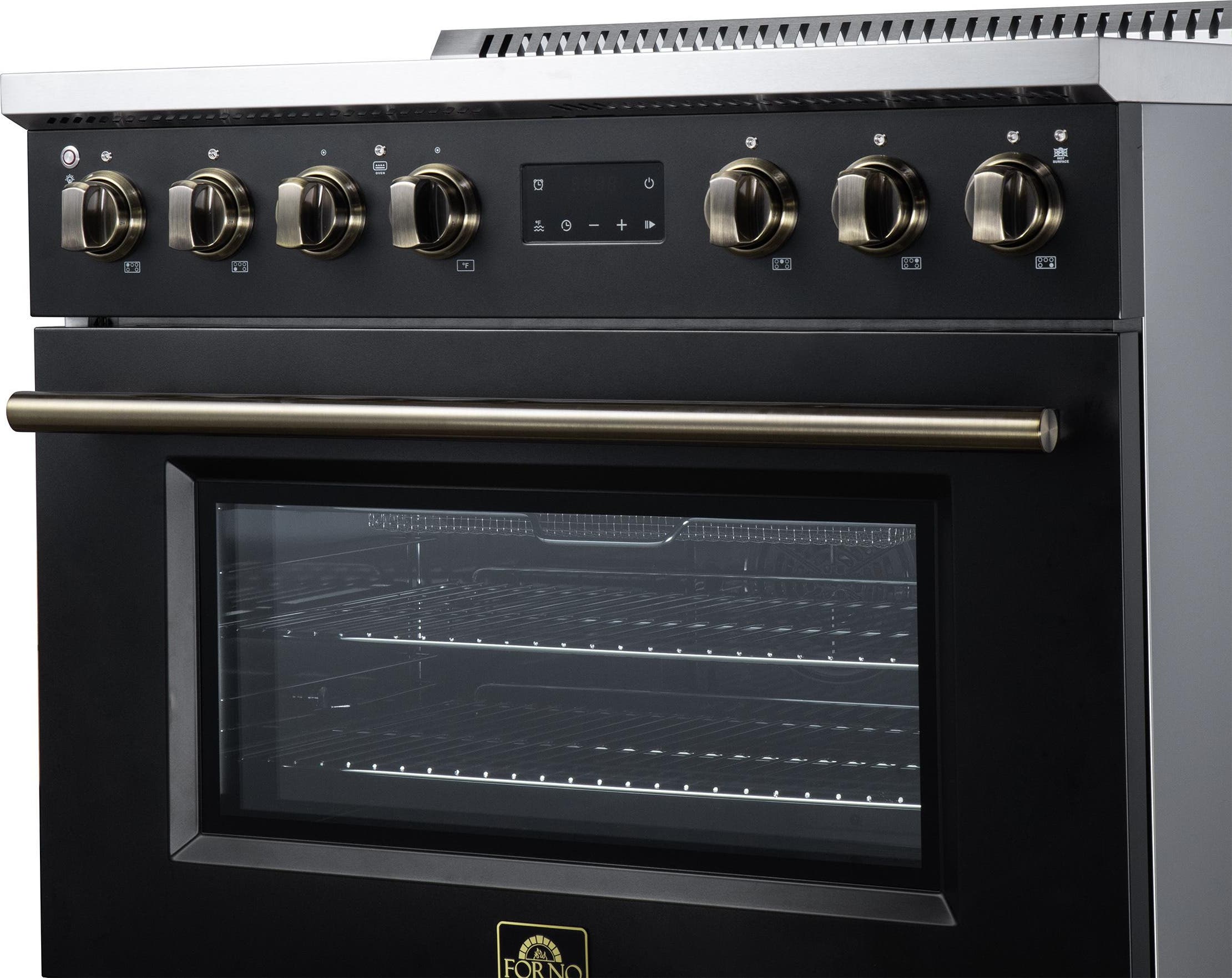 Forno FFSIN093636BLK Black