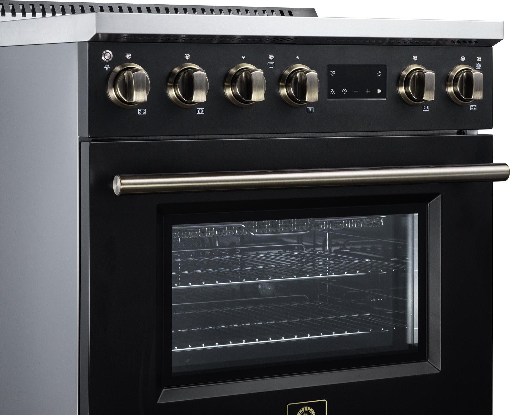 Forno FFSIN093630BLK Black