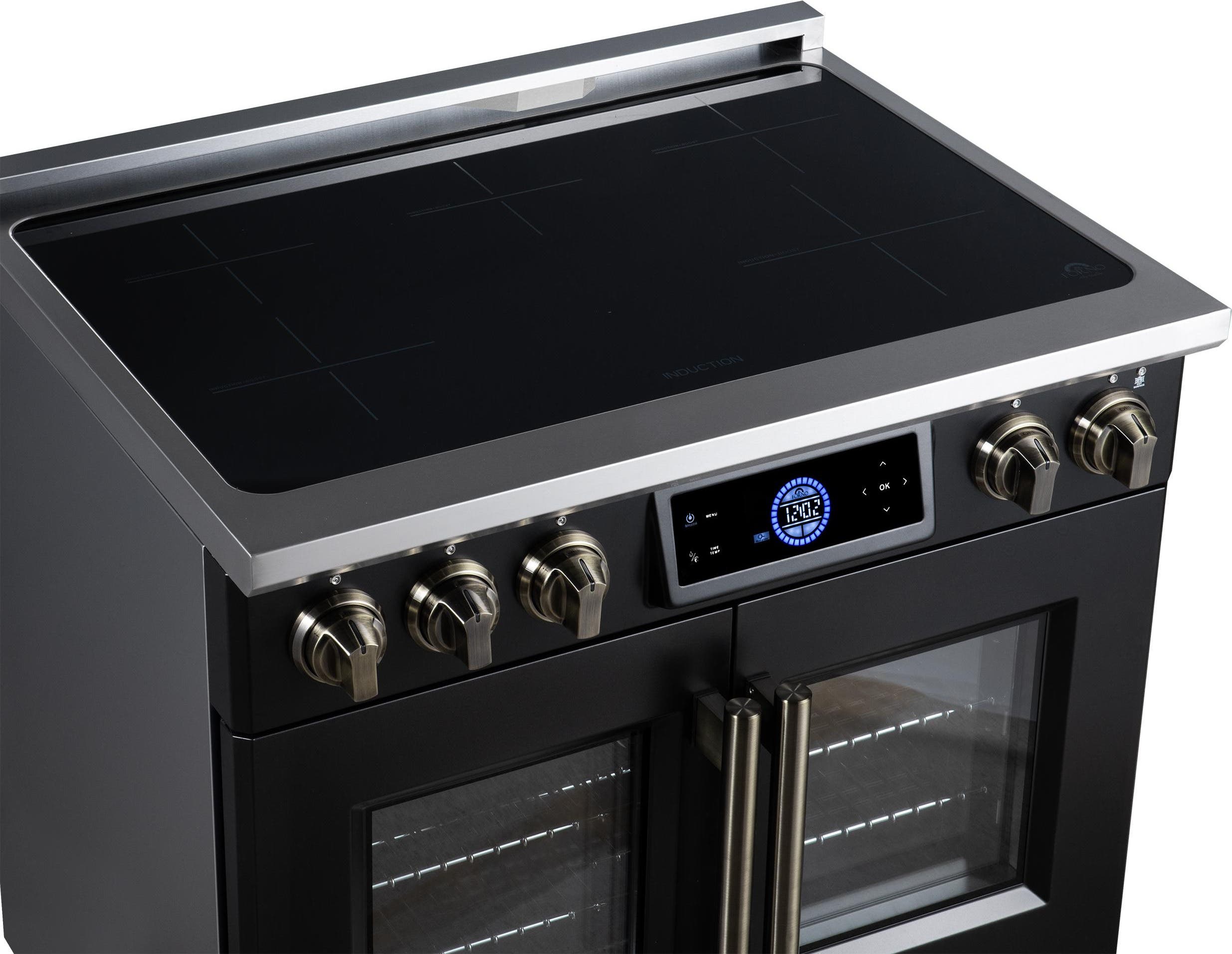Forno FFSIN093236BLK Black