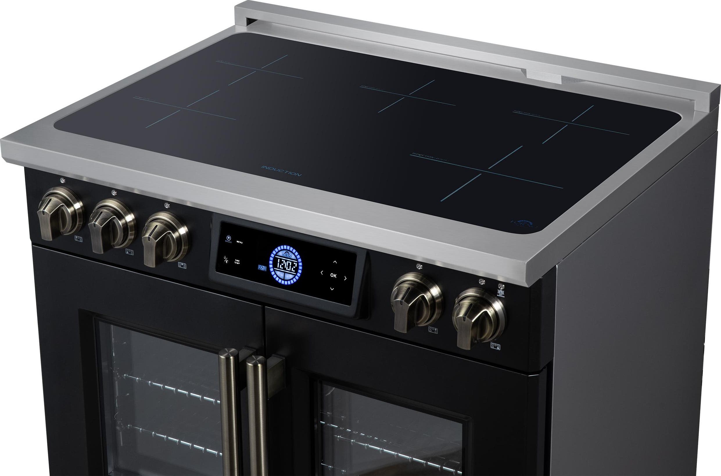 Forno FFSIN093236BLK Black