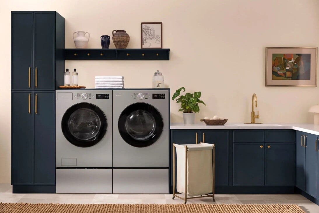 LG WD405CP Platinum Steel