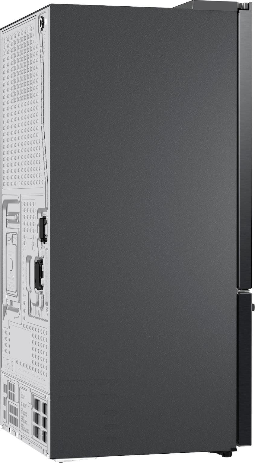 Samsung RF70H30KEE Fingerprint Resistant Matte Black Steel