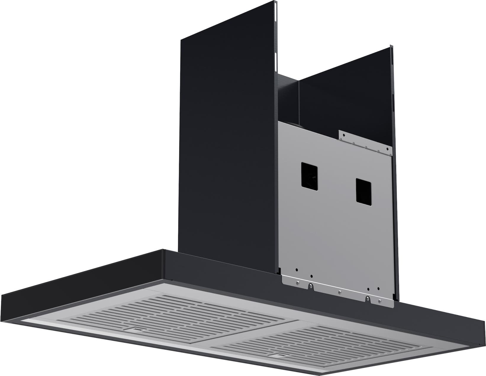 Samsung NK36CB700W33 Clean Deep Charcoal Panel, Black Stainless Steel D...