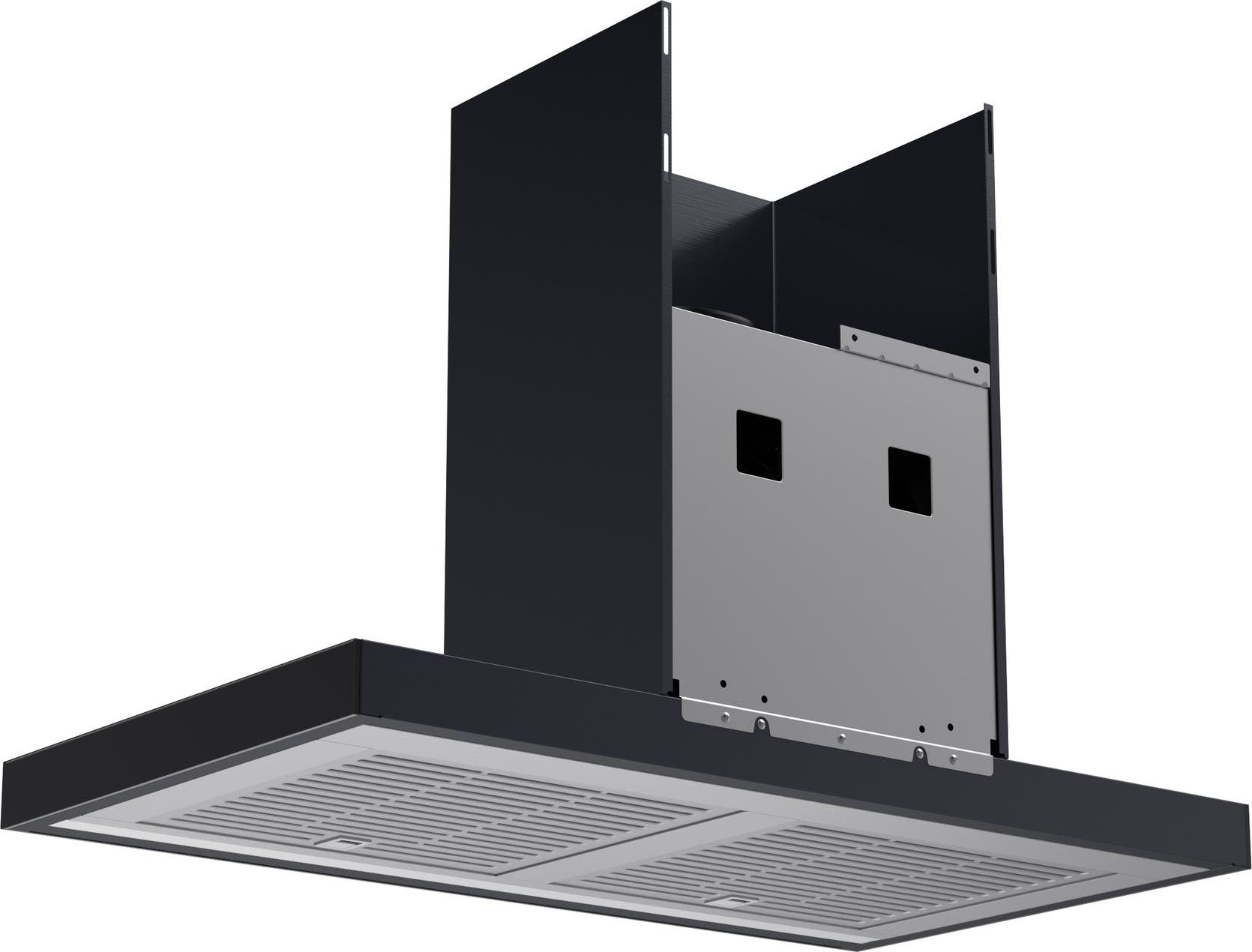 Samsung NK36CB700W33 Clean Deep Charcoal Panel, Black Stainless Steel D...