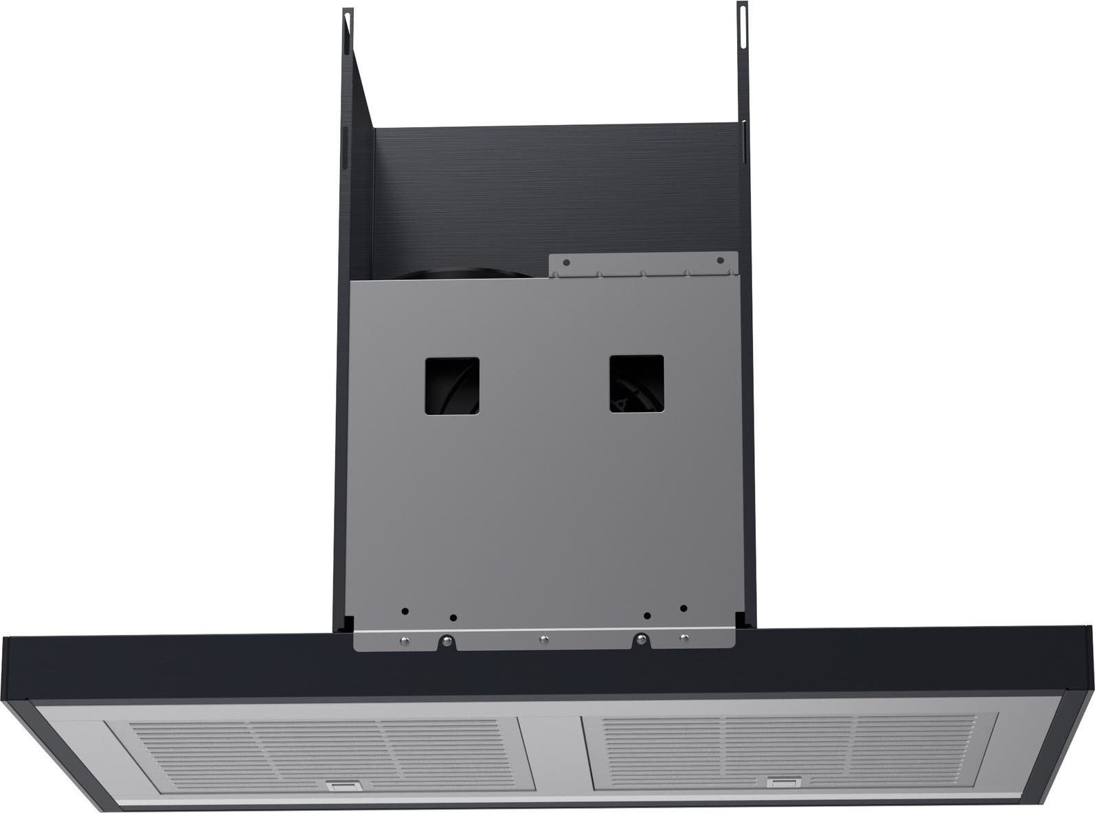 Samsung NK36CB700W33 Clean Deep Charcoal Panel, Black Stainless Steel D...