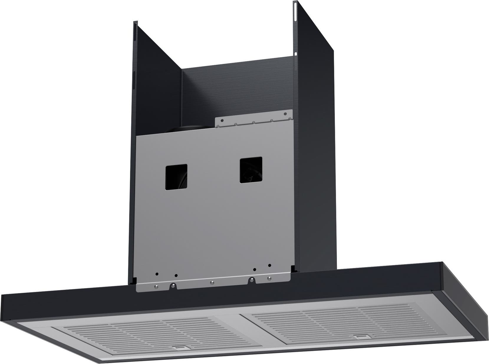 Samsung NK36CB700W33 Clean Deep Charcoal Panel, Black Stainless Steel D...