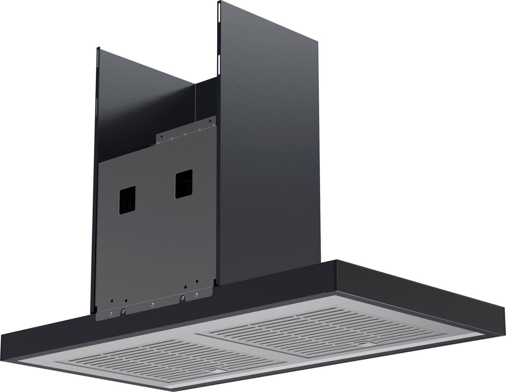 Samsung NK36CB700W33 Clean Deep Charcoal Panel, Black Stainless Steel D...