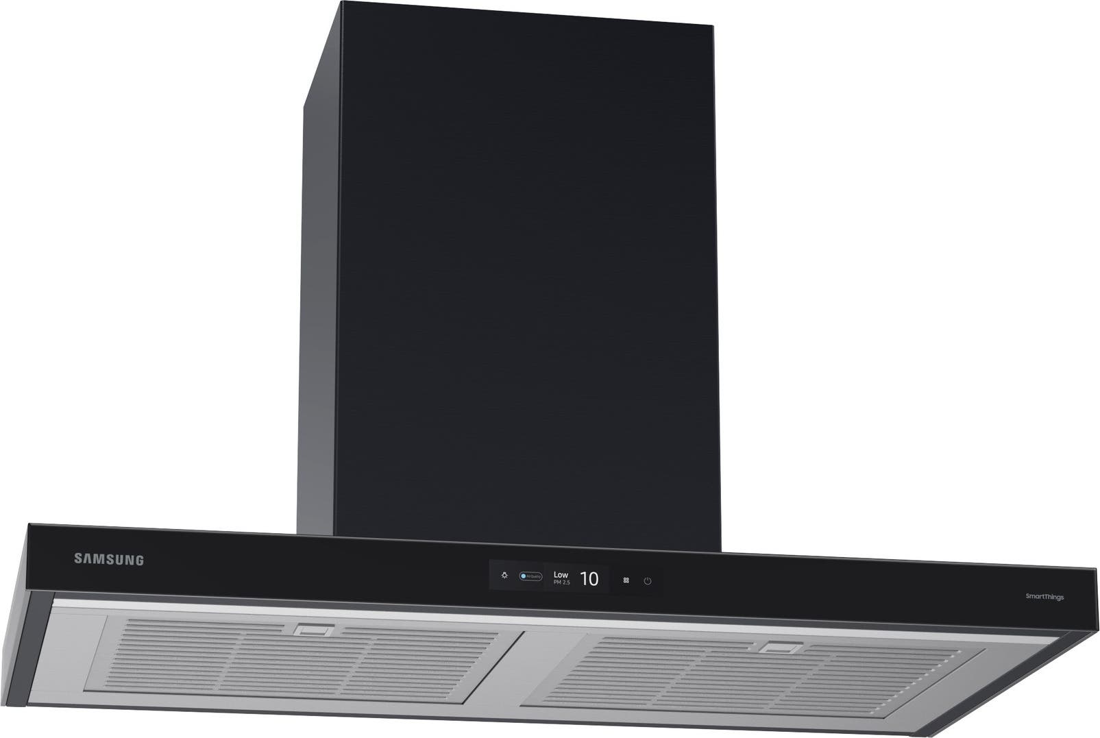 Samsung NK36CB700W33 Clean Deep Charcoal Panel, Black Stainless Steel D...