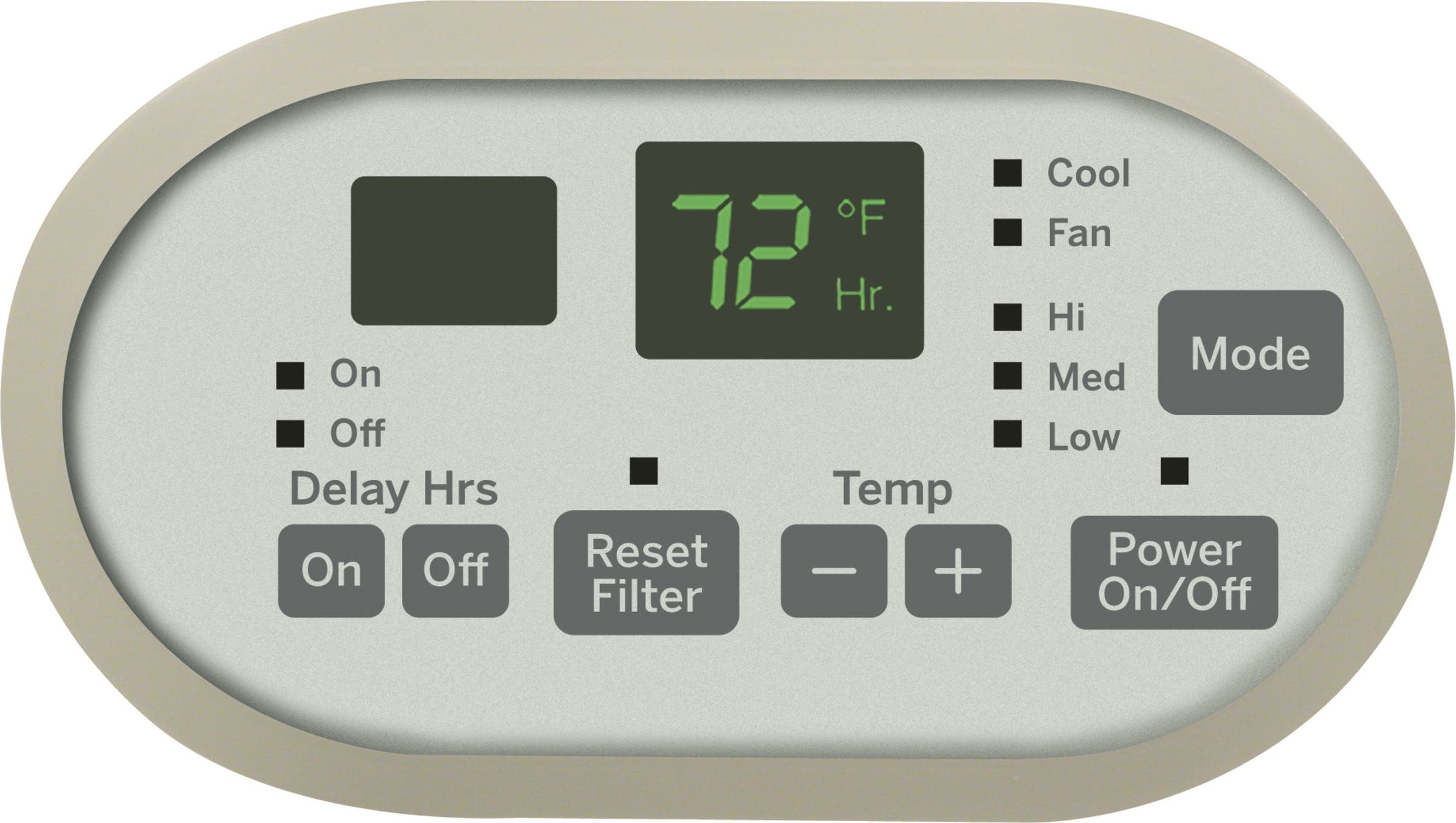 GE AJCQ06LCF 6,500 BTU Thru-the-Wall Air Conditioner