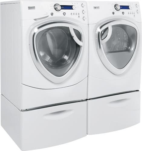 GE DPVH880EJWW White