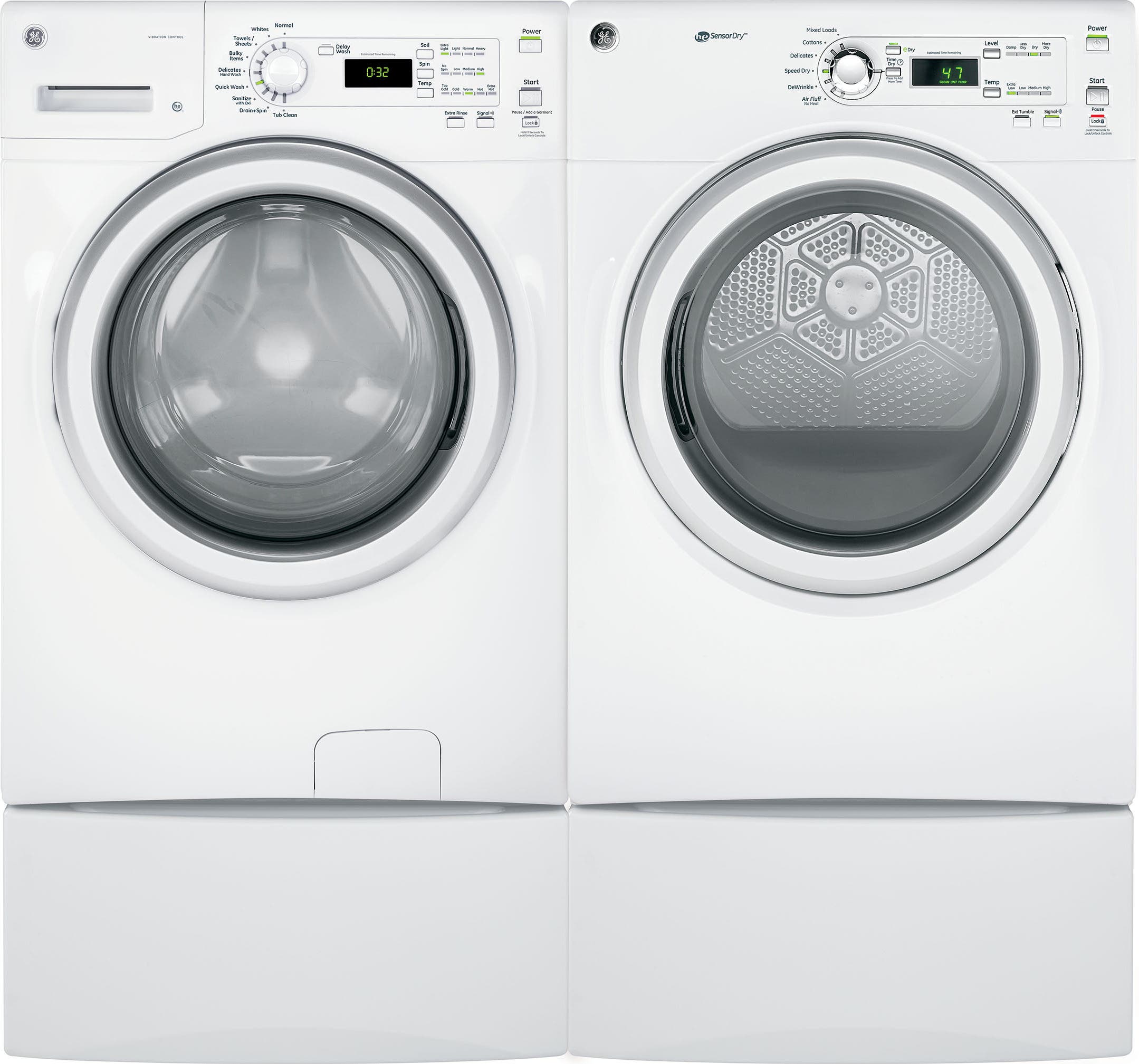 GE GFW400SCMWW White