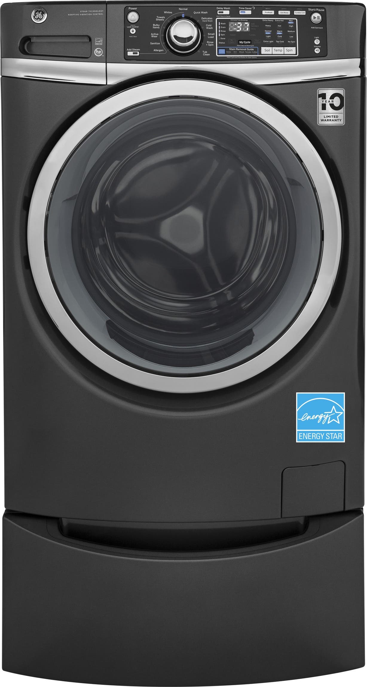 GE GFW480SPKDG Diamond Gray