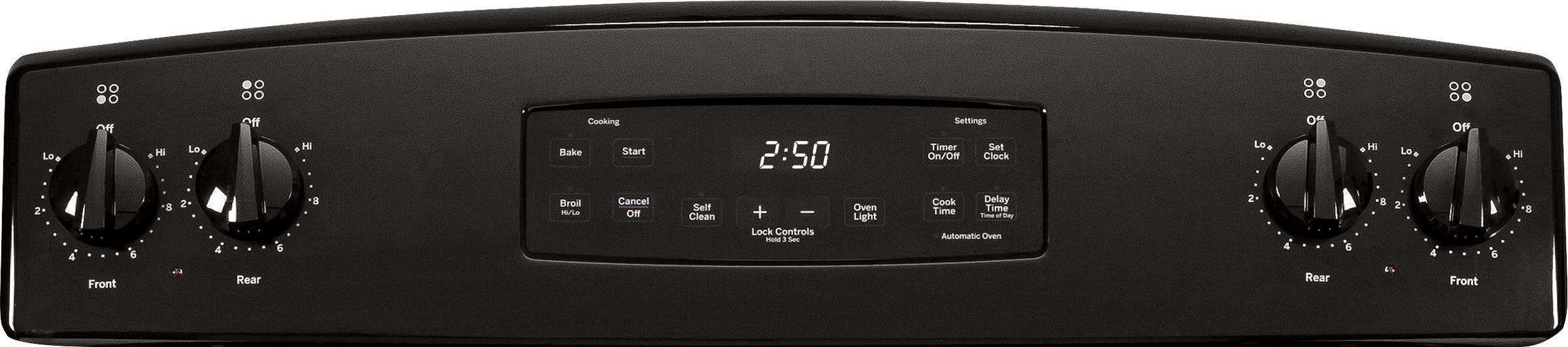 GE JB250DFBB Black