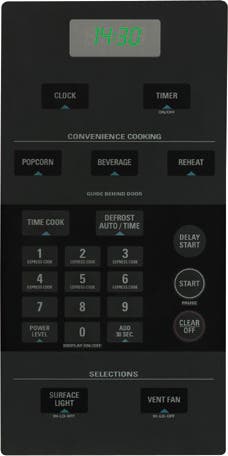 GE JVM1430BD Black