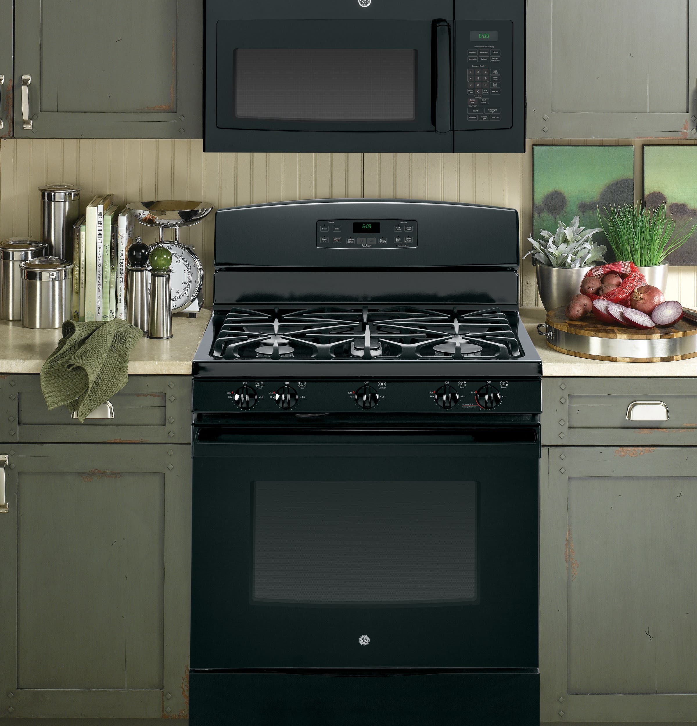 GE JVM6172DFBB Black