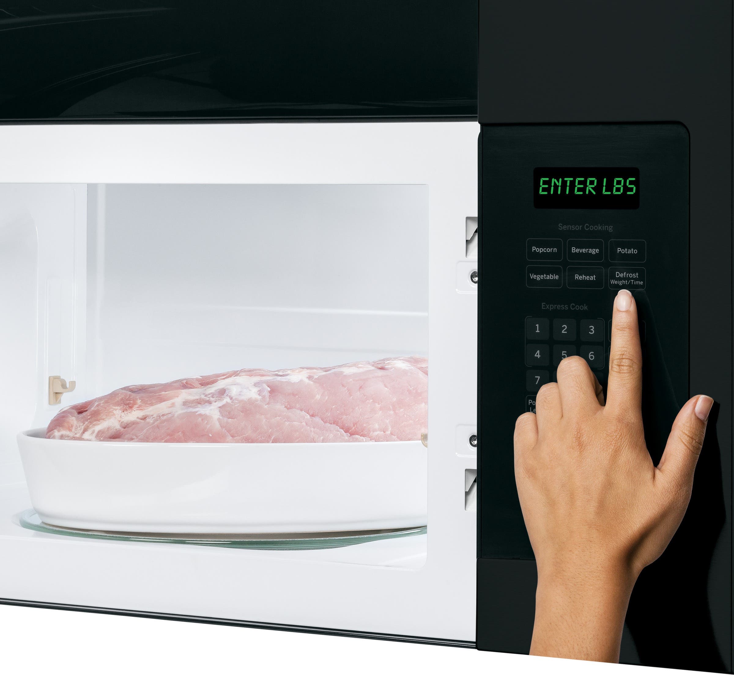 GE JVM6172DFBB Black