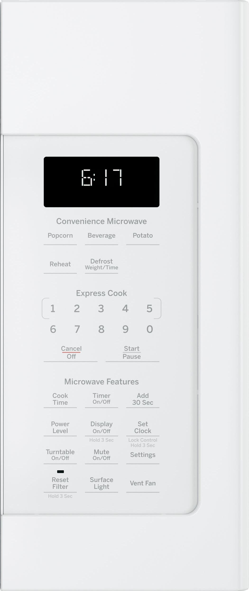 GE JVM6172DKWW White
