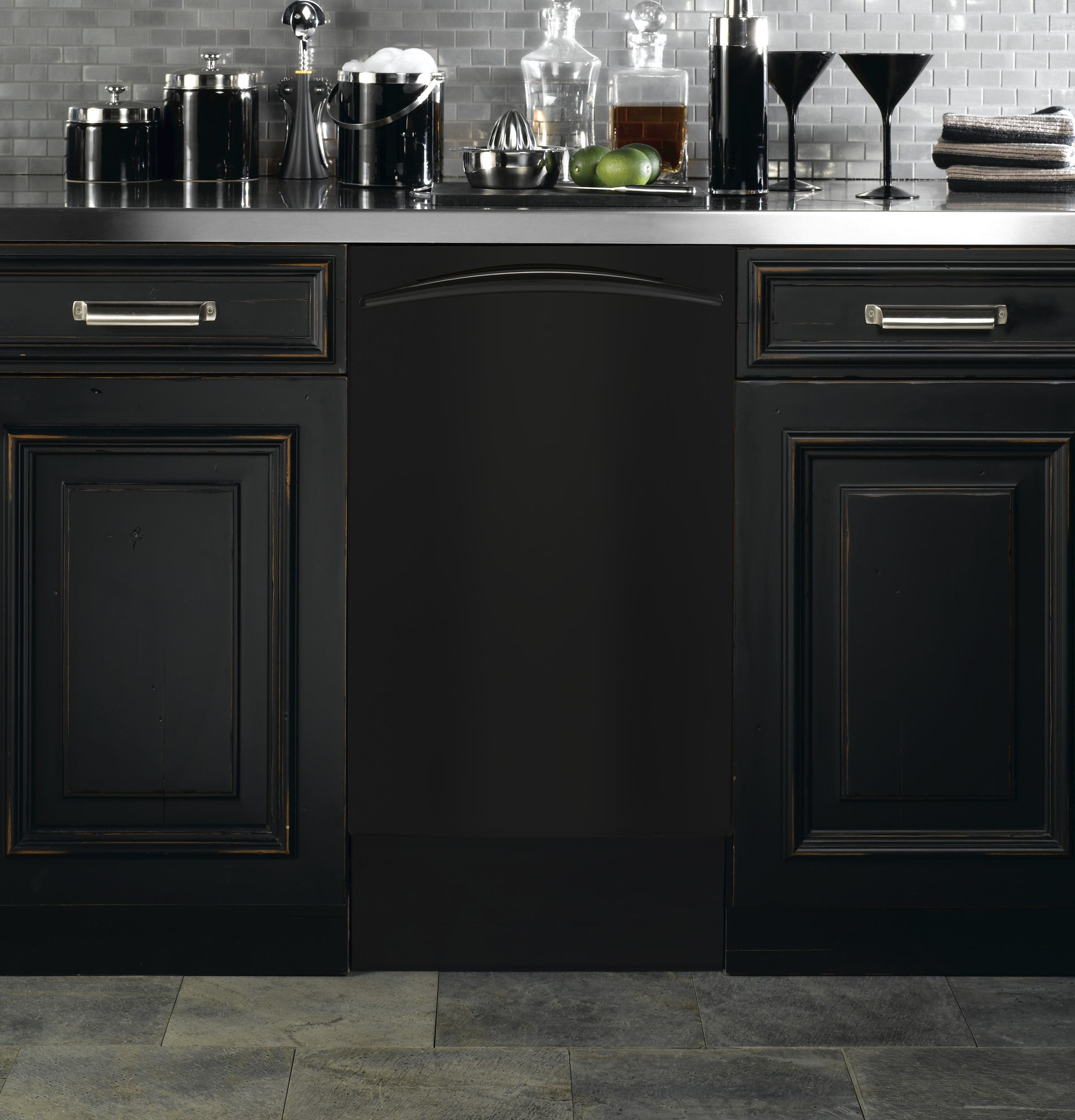 GE PDW1800KBB Black