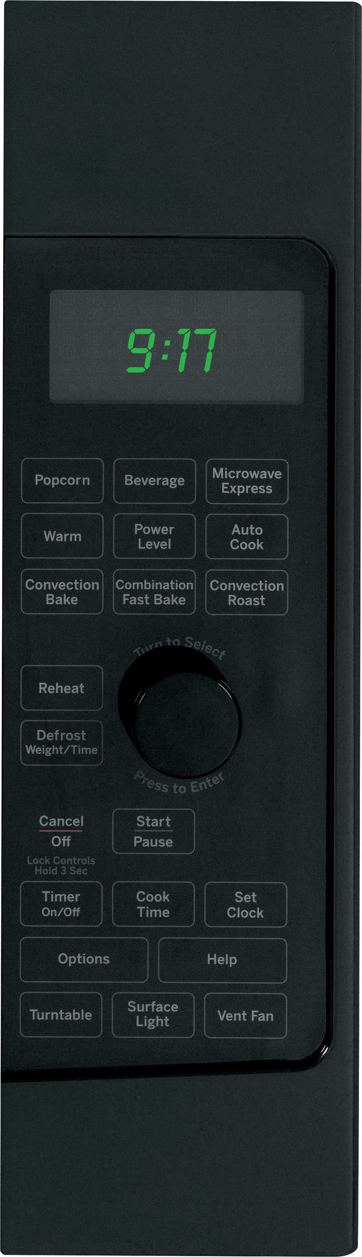 GE PVM9179DFBB Black