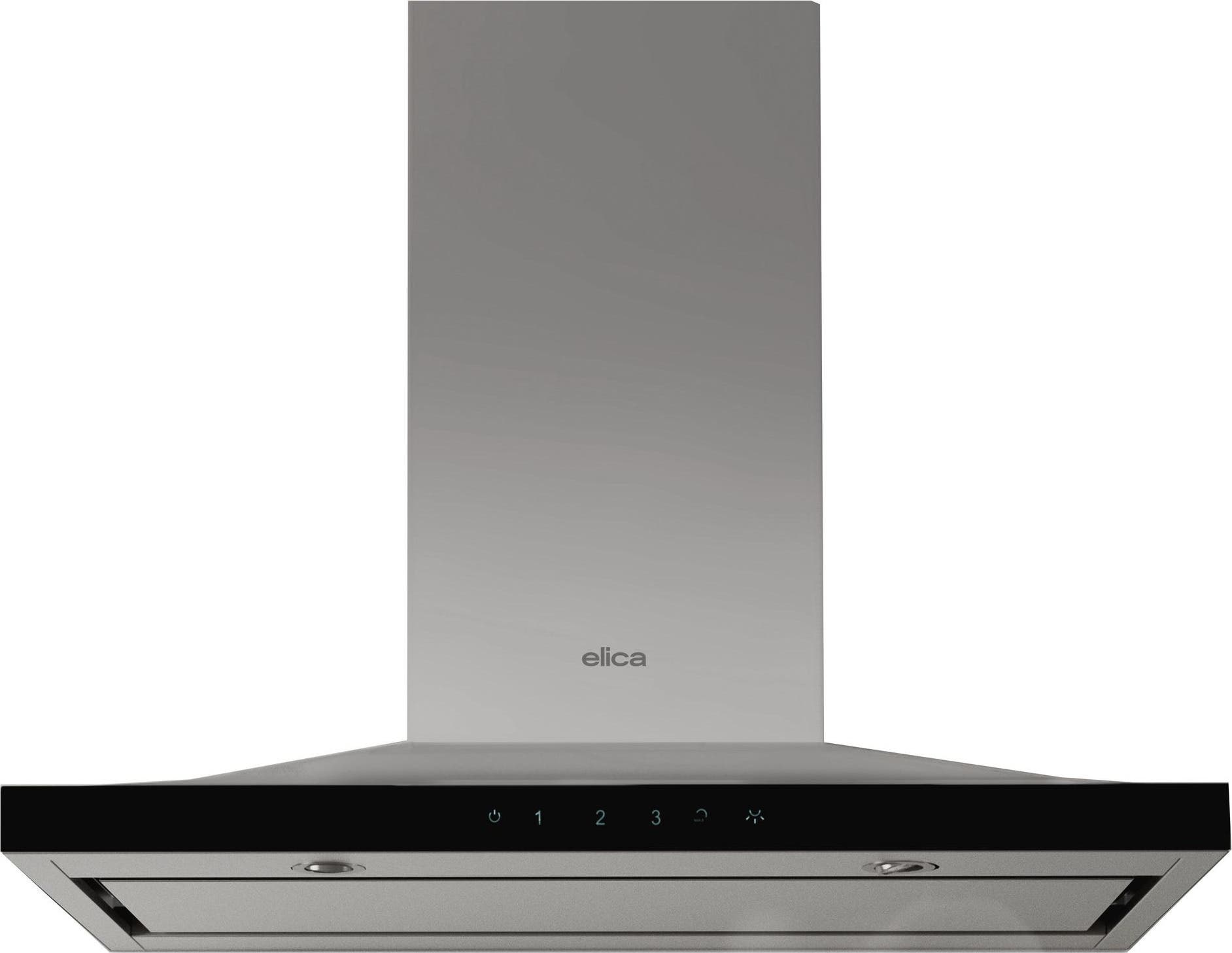 Elica ELG636S3 Stainless Steel with Black Glass, 36 Inch
