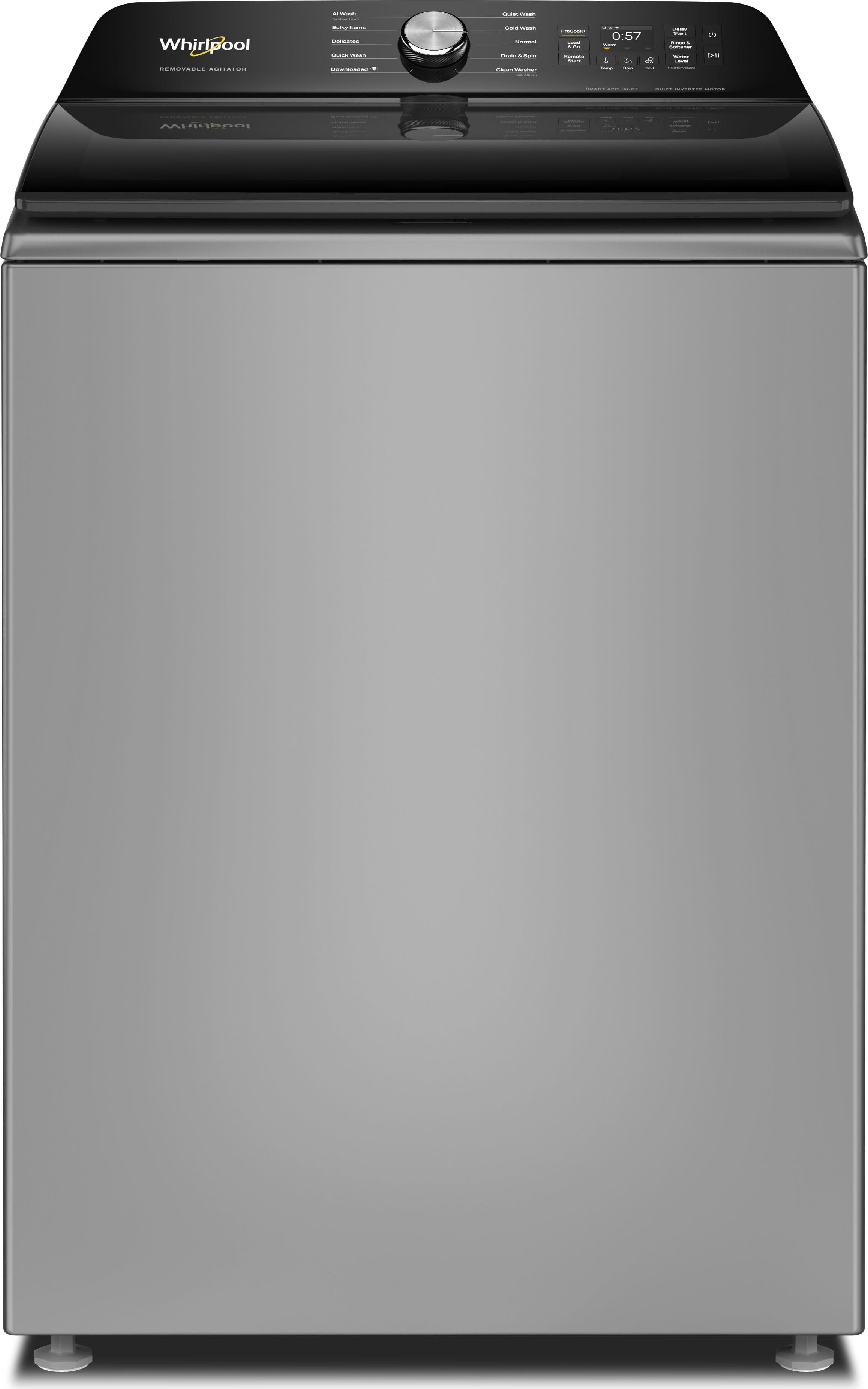27 Inch 5.3 Cu. Ft. Smart Top Load Washer With Removable Agitator