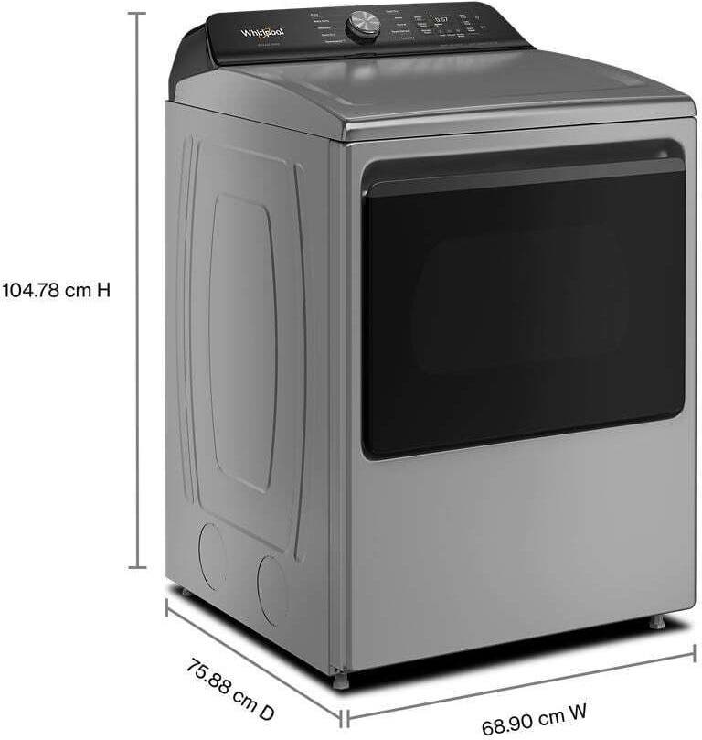 Whirlpool WED8509TR Radiant Silver