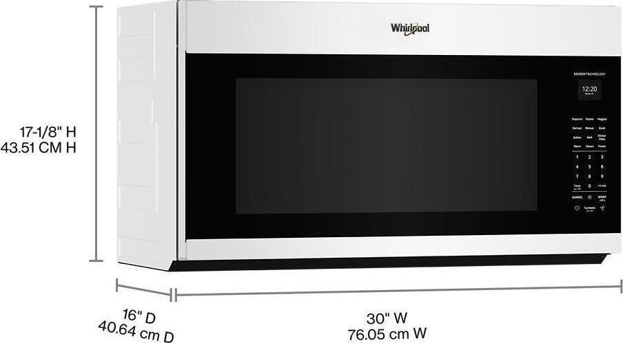 Whirlpool WMMS5630TW White