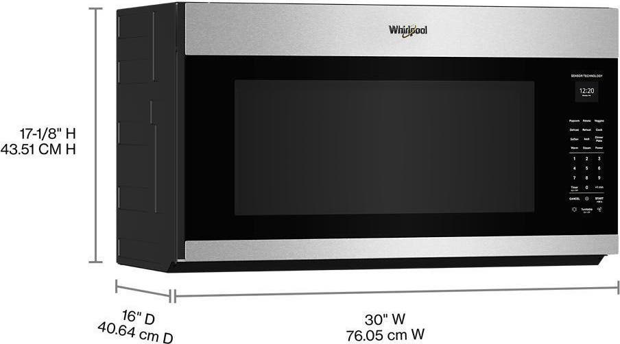 Whirlpool WMMS5630TZ Stainless Steel