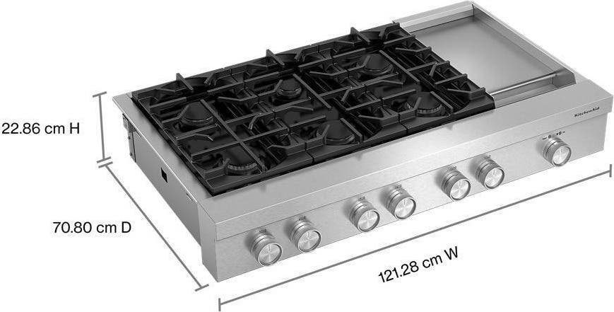 KitchenAid KCGK948TSS Stainless Steel