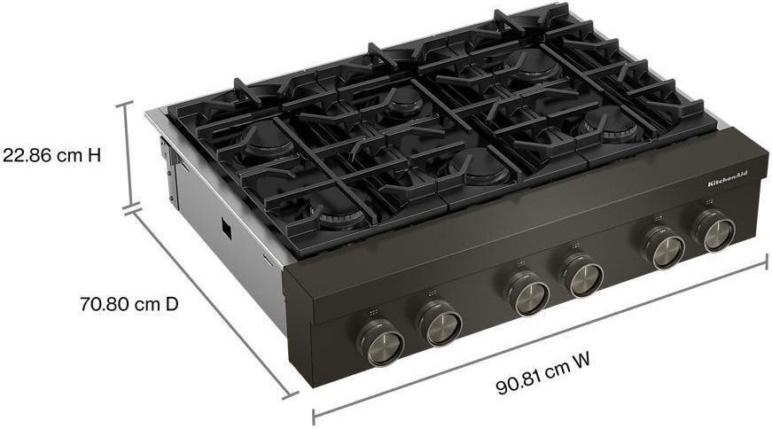 KitchenAid KCGK936TBE Black Ore