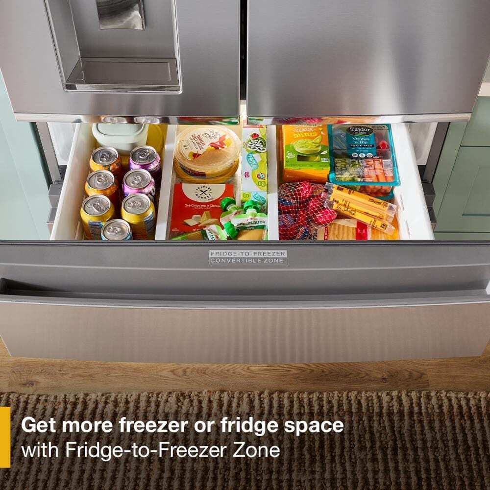 Whirlpool WRMC7436TZ Fingerprint-Resistant Stainless Steel