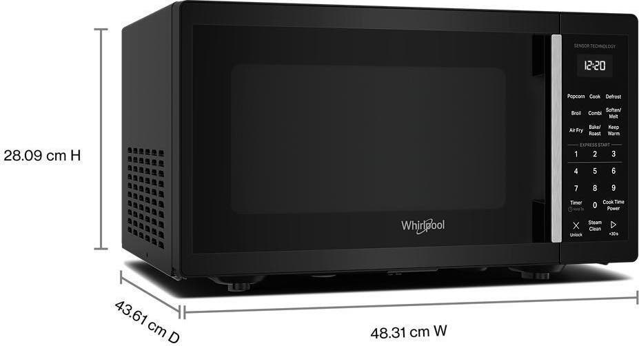 Whirlpool WMCS5622TB Black