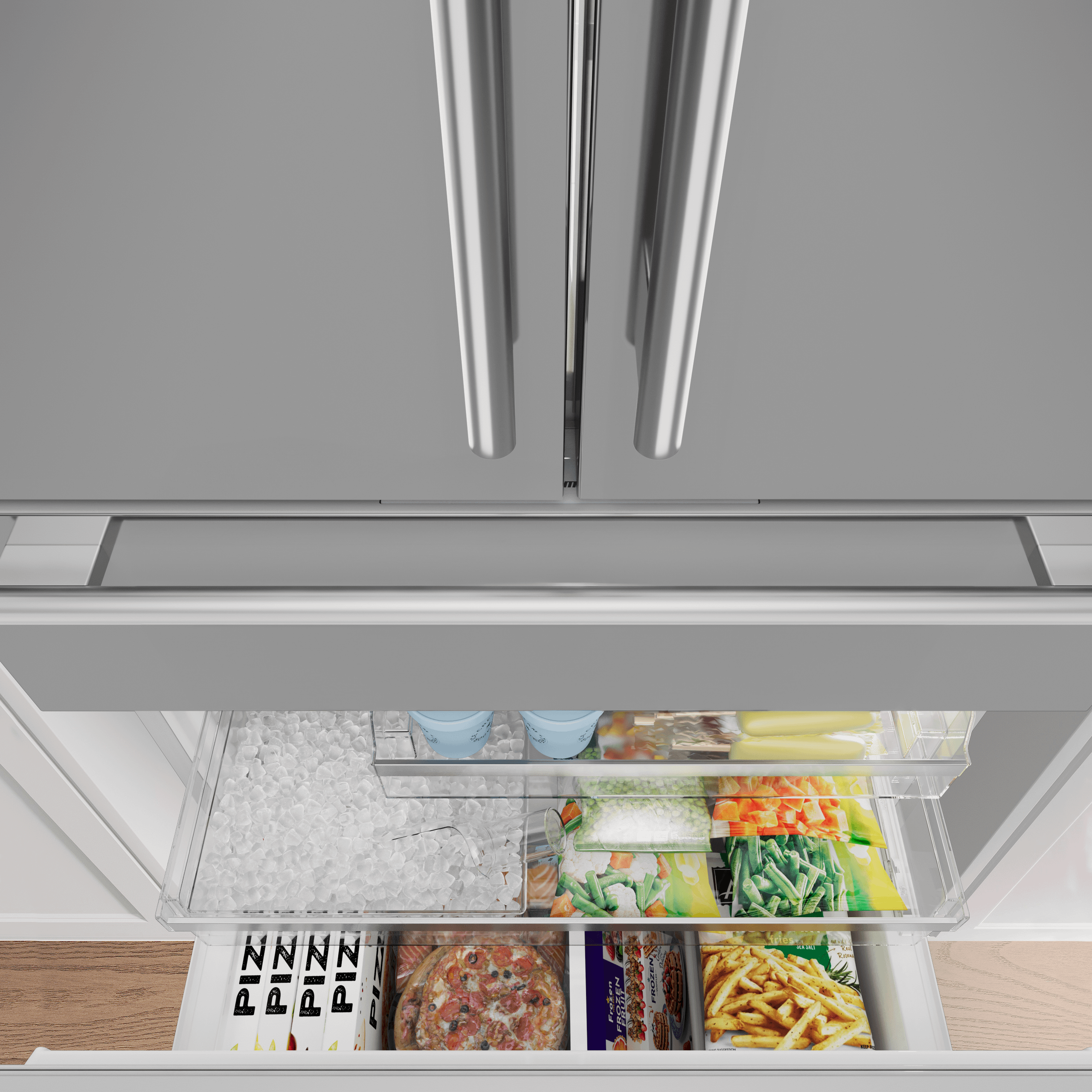 Thermador T36FL814NS Masterpiece Handles