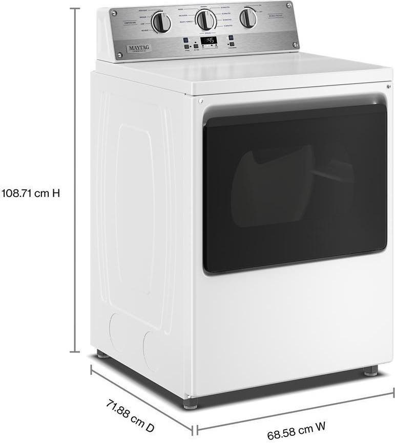Maytag MED8305TW White