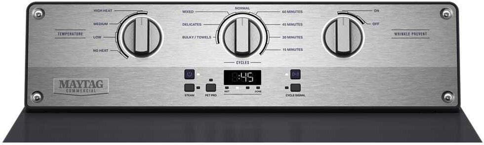 Maytag MED8305TF Midnight Steel