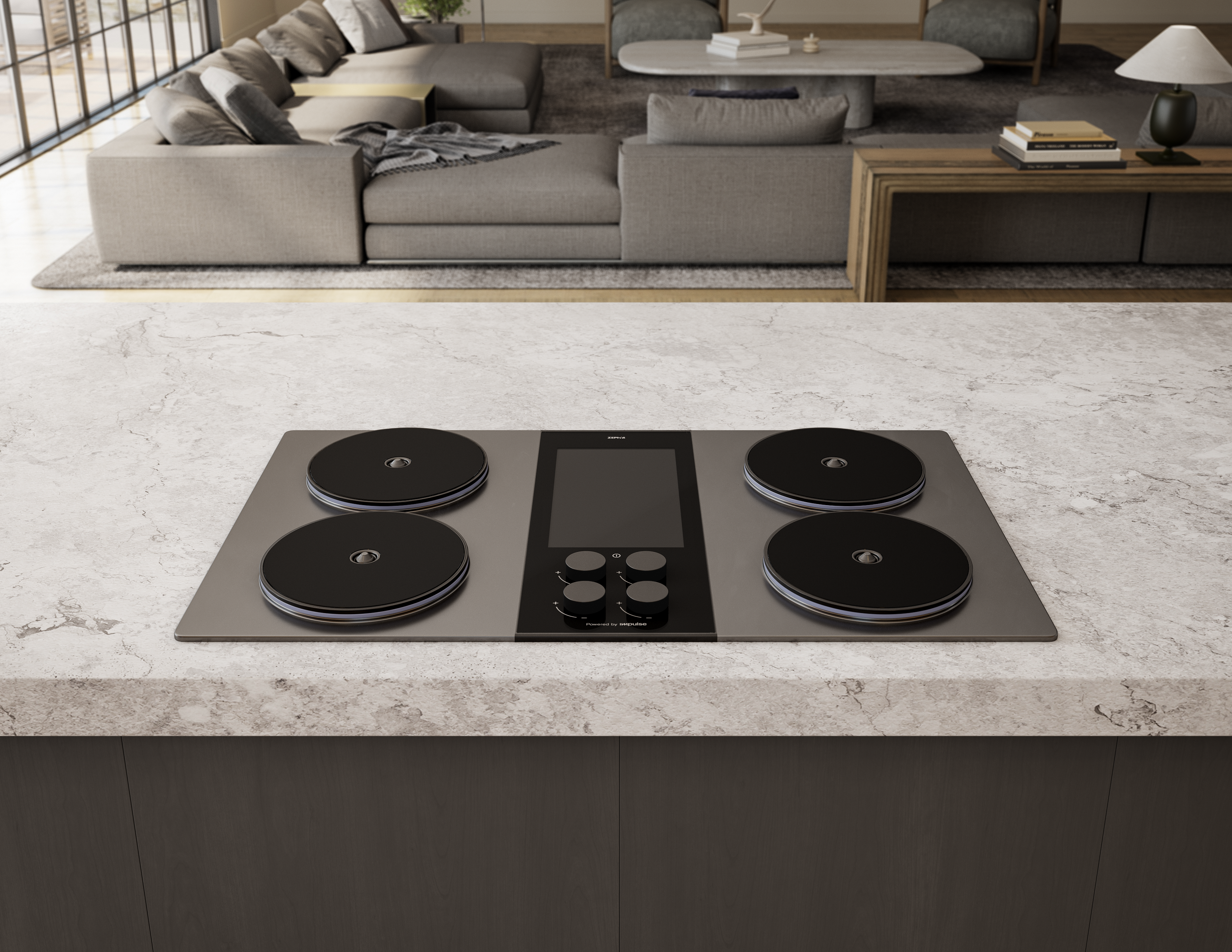Zephyr ZHCT136AC Charcoal