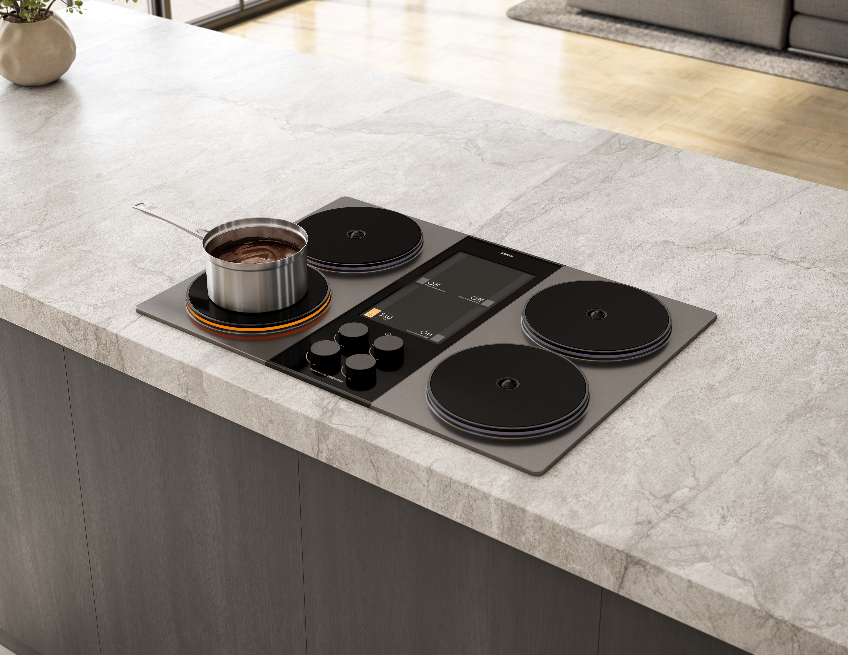 Zephyr ZHCT136AC Charcoal