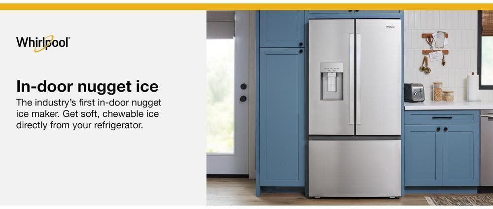Whirlpool WRFC7436TZ Fingerprint-Resistant Stainless Steel