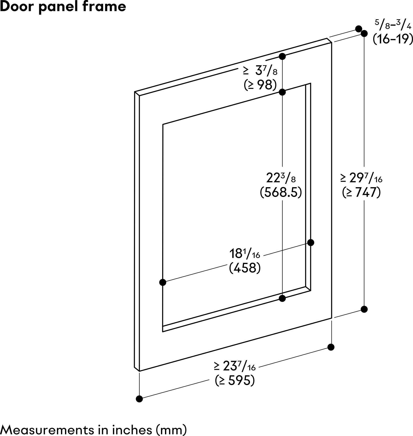 Gaggenau RW204770 Panel Ready