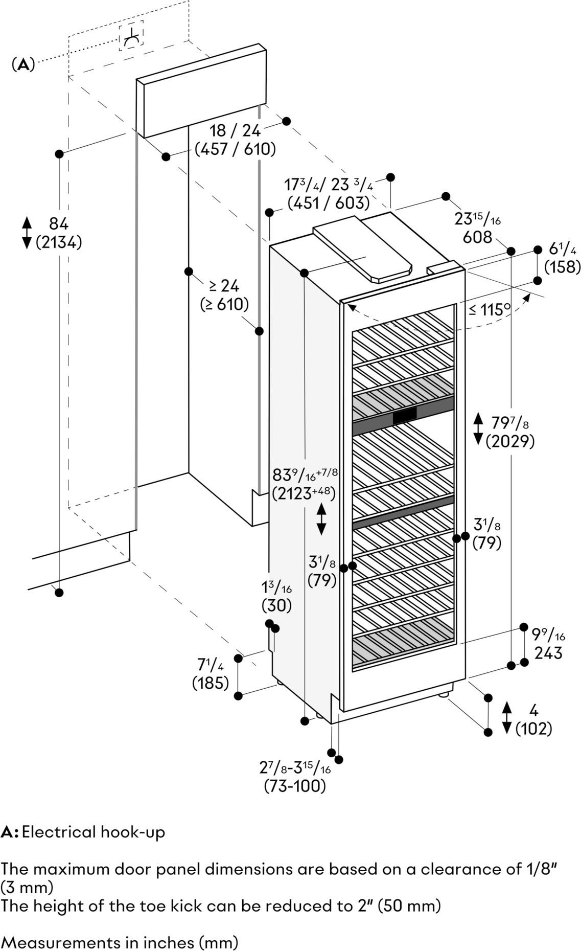 Gaggenau RVW417770 Custom Panel Ready