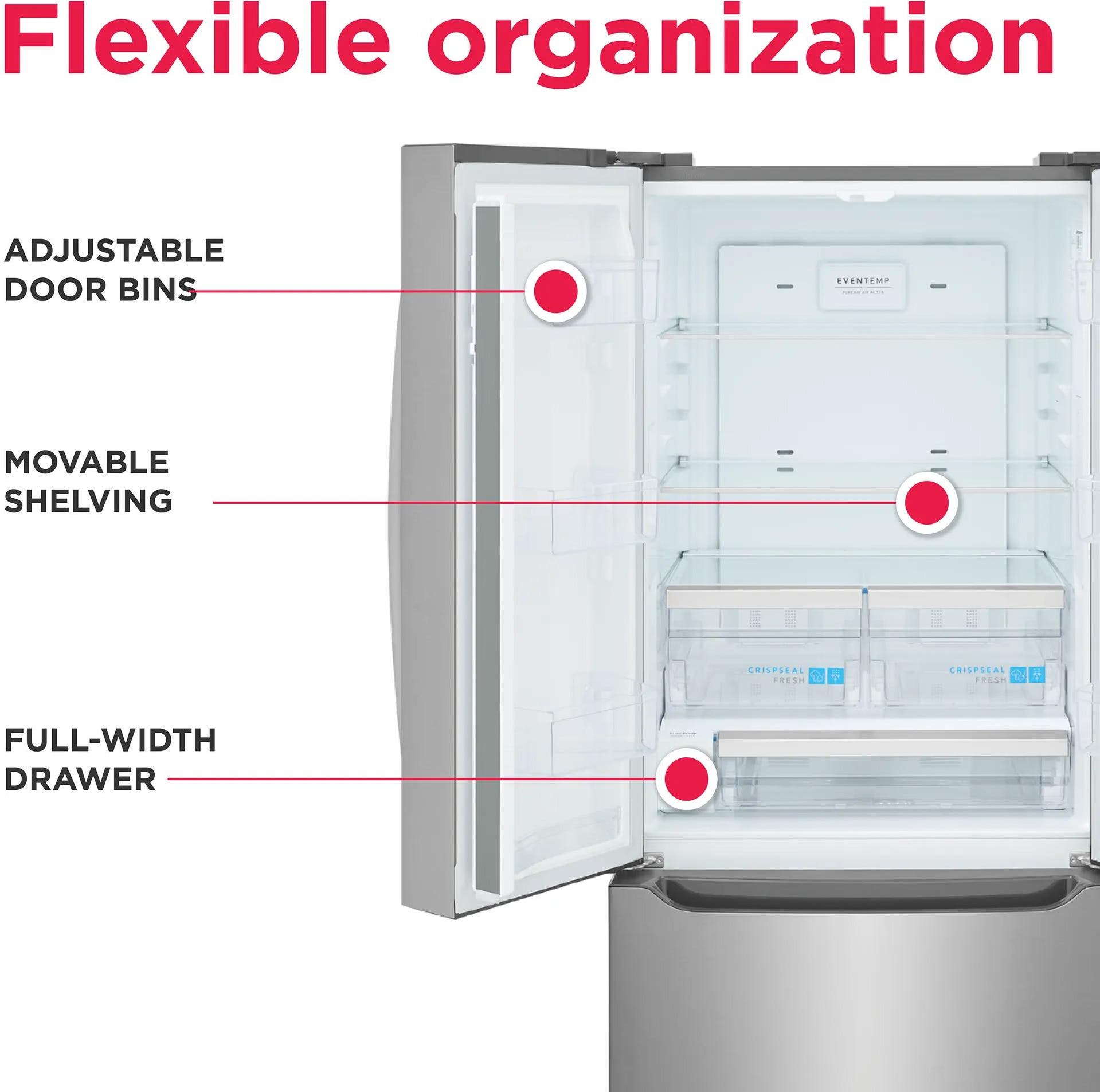 Frigidaire GRFS2023AF Smudge Proof Stainless Steel