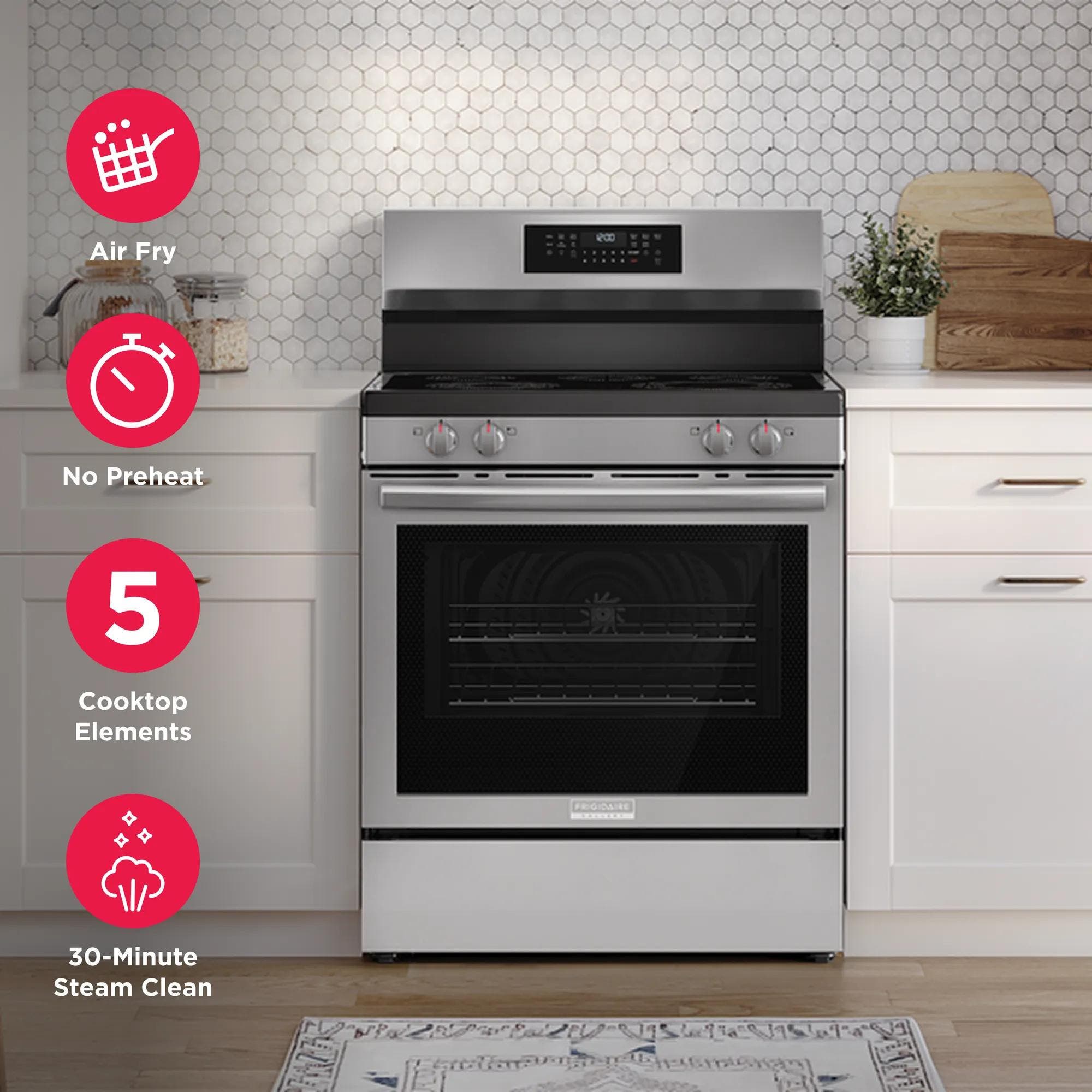 Frigidaire GCRE3059BF Stainless Steel