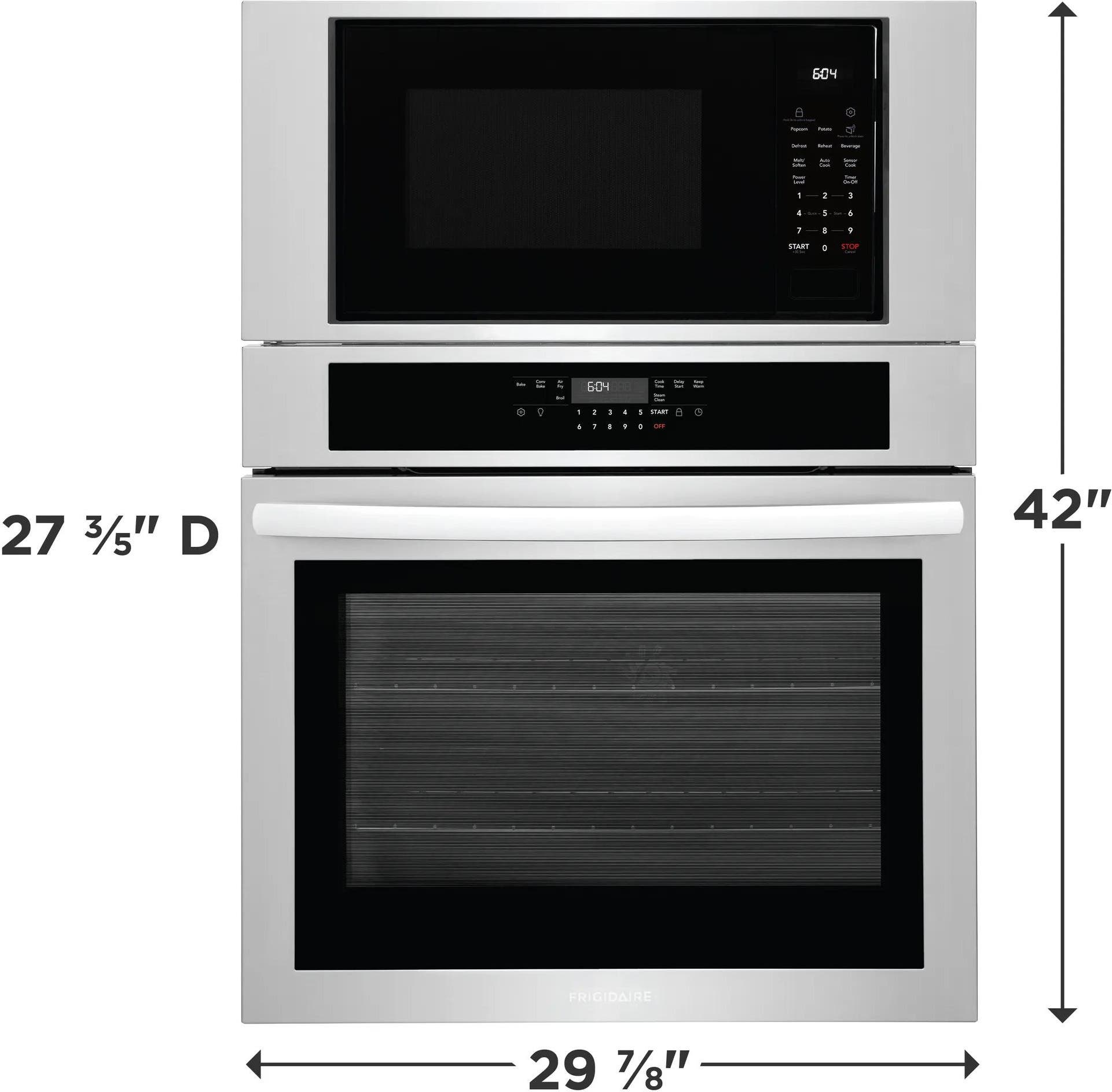 Frigidaire FCWM3030AS Stainless Steel
